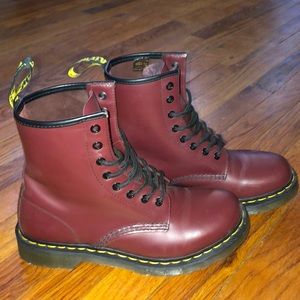 Authentic Maroon DOC MARTENS